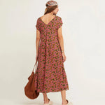 Vestido Ton Pomegranate - ECRU