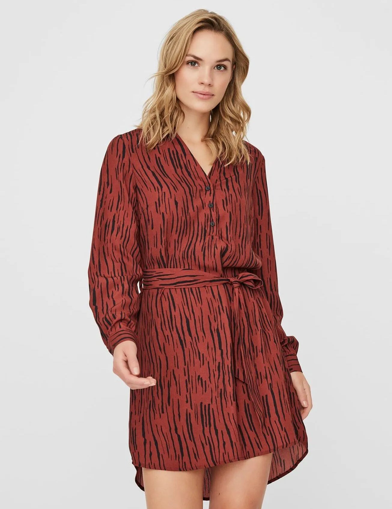 Vestido VMSINE - ECRU