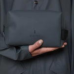 Wash Bag Small Slate - ECRU