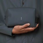 Wash Bag Small Slate - ECRU