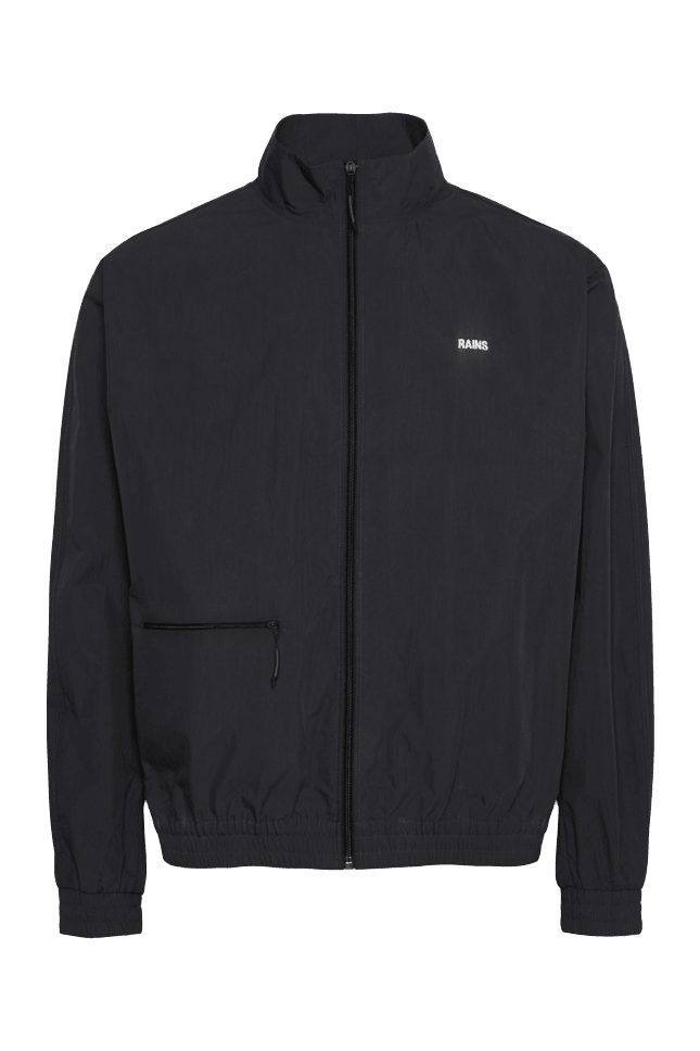Woven Jacket Black - ECRU