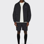 Woven Jacket Black - ECRU