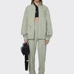 Woven Jacket Cement - ECRU