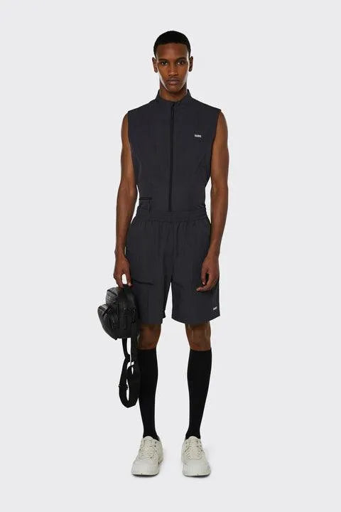 Woven Shorts Black - ECRU