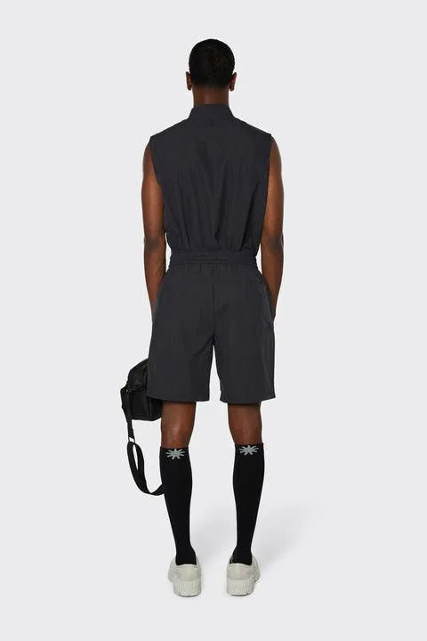 Woven Shorts Black - ECRU