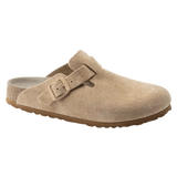 Zueco Boston Suede Leather Clay - ECRU