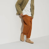 Zueco Boston Suede Leather Clay - ECRU