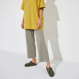 Zuecos Birkenstock Boston Ante Thyme - ECRU